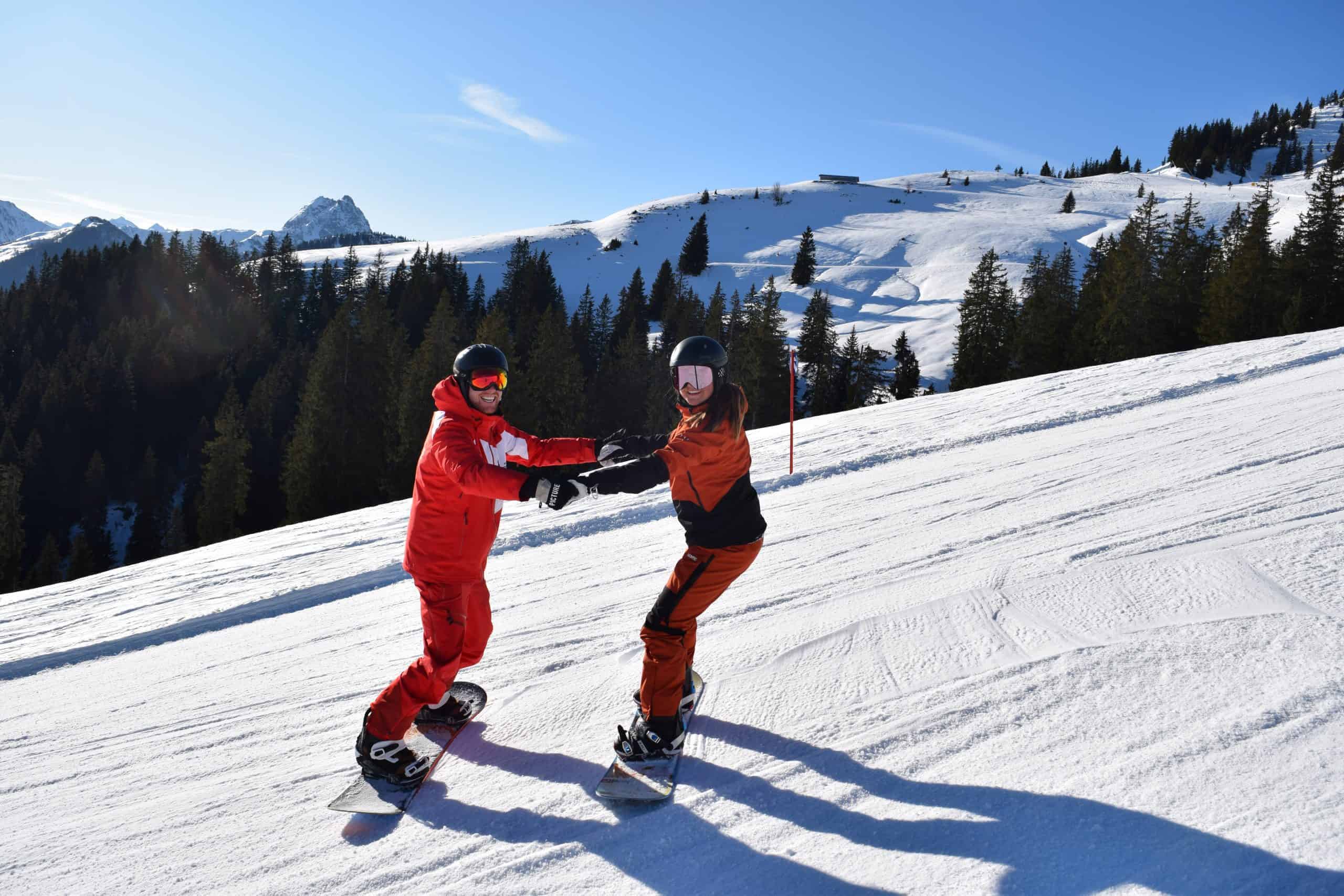 Private lesson snowboard westendorf