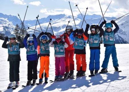 Groepsles Kinderen Skiles Kinderen Skischool Westendorf